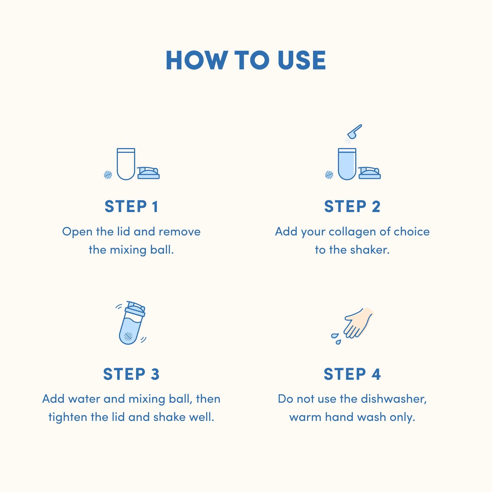 Collagen Protein Shaker - 600ml - Image 4