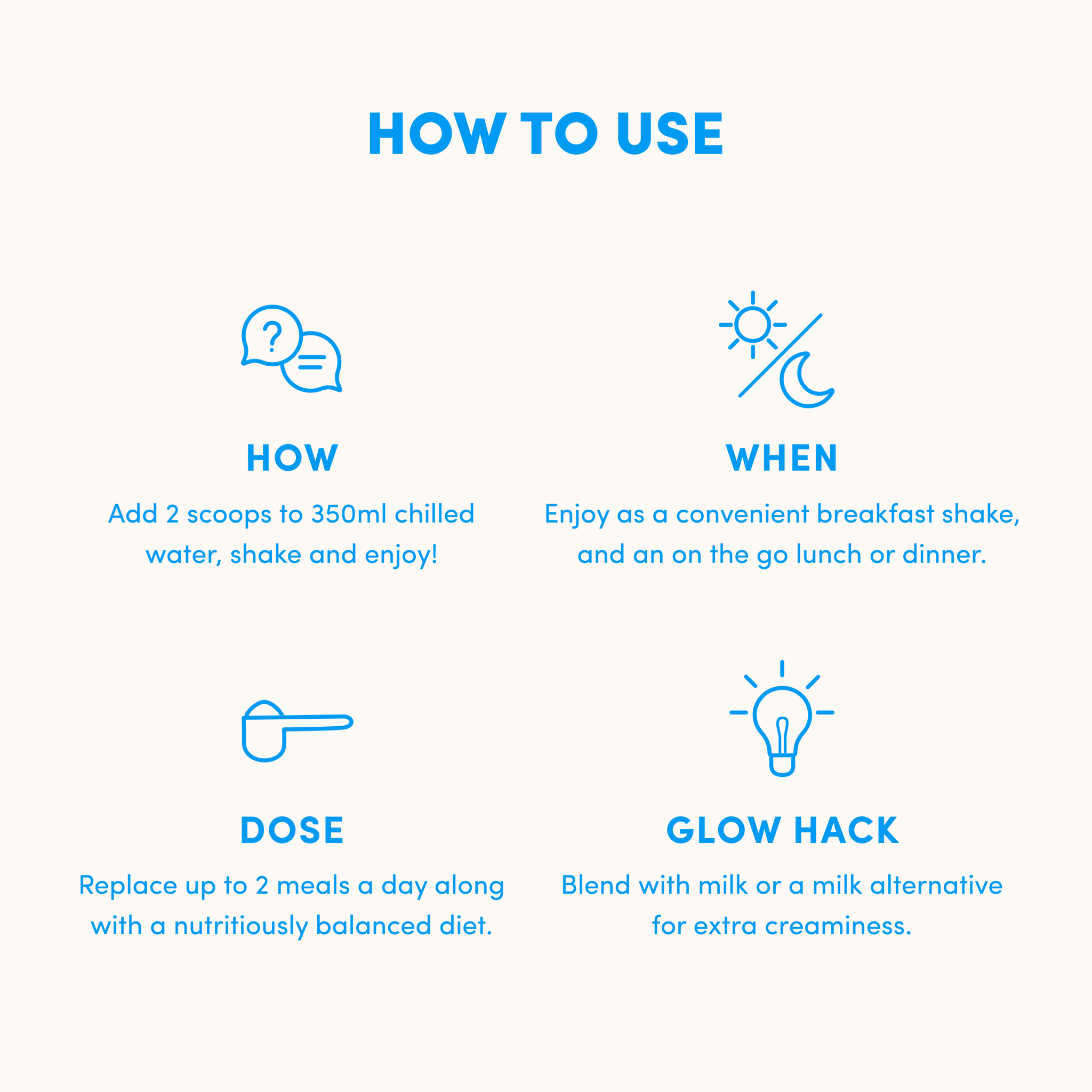 Cookies & Cream Collagen Meal Replacement - 784g - Image 5