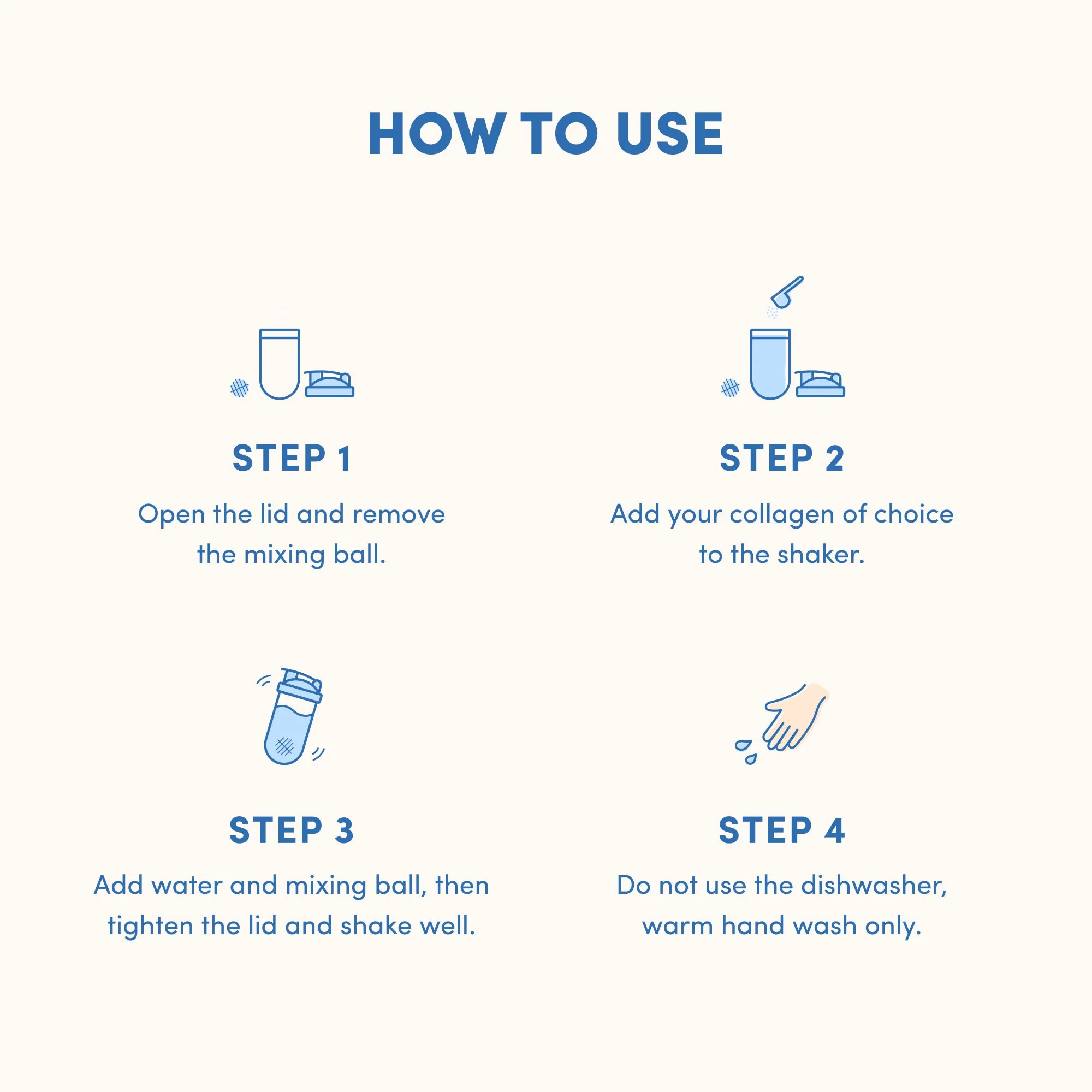 Stainless Steel Collagen Protein Shaker - 700ml - Image 4