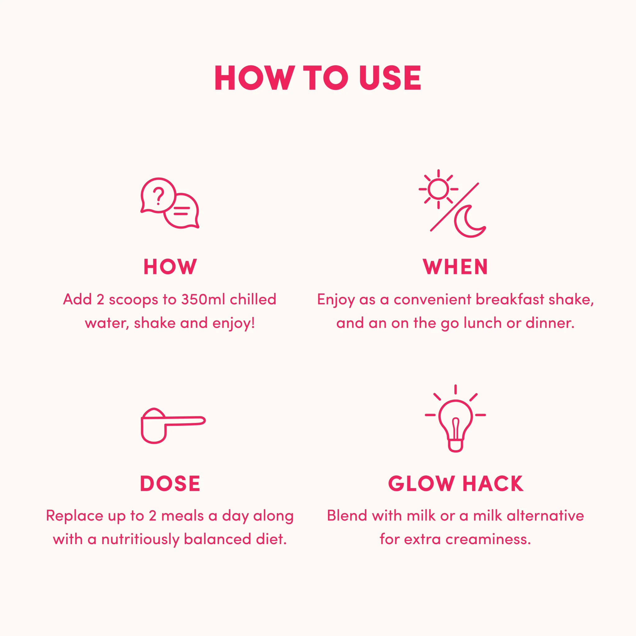 Strawberry Milkshake Collagen Meal Replacement - 756g - Image 5